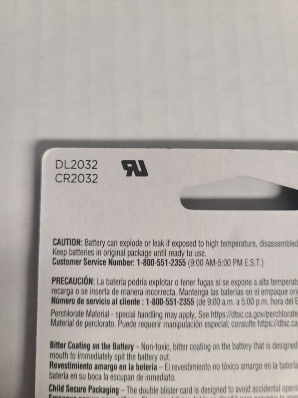 Duracell CR2032 Lithium Batteries 2 4-packs New - Picture 7 of 7